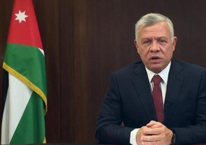 العاهل الأردني يؤكد ضرورة وقف حرب الإبادة الإسرائيلية على غزة