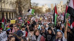 إسبانيا: مظاهرات تطالب بمنع الفرق الإسرائيلية من المسابقات الدولية