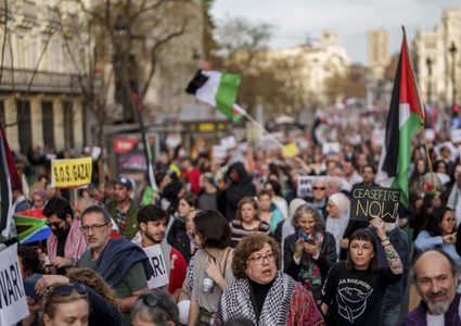 إسبانيا: مظاهرات تطالب بمنع الفرق الإسرائيلية من المسابقات الدولية