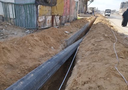 سلطة المياه: أنجزنا 50% من شبك بلدة القرارة بالمياه