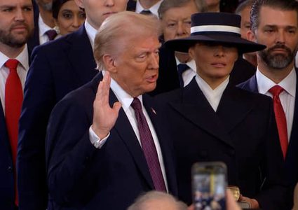ترامب يؤدي اليمين الدستورية رئيسا للولايات المتحدة