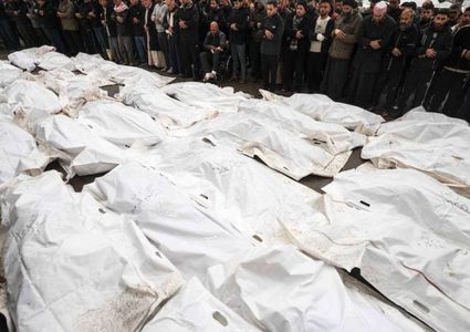 انتشال جثامين 58 شهيدا من مدينة رفح