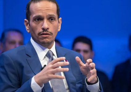 رئيس الوزراء القطري: نأمل في عودة السلطة الفلسطينية إلى غزة