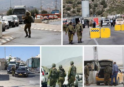 "مقاومة الجدار": 898 حاجزا عسكريا وبوابة تحاصر المواطنين في الضفة