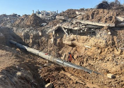 سلطة المياه: الاحتلال دمر محطة تحلية المياه الوحيدة في غزة ونعمل على حصر الأضرار