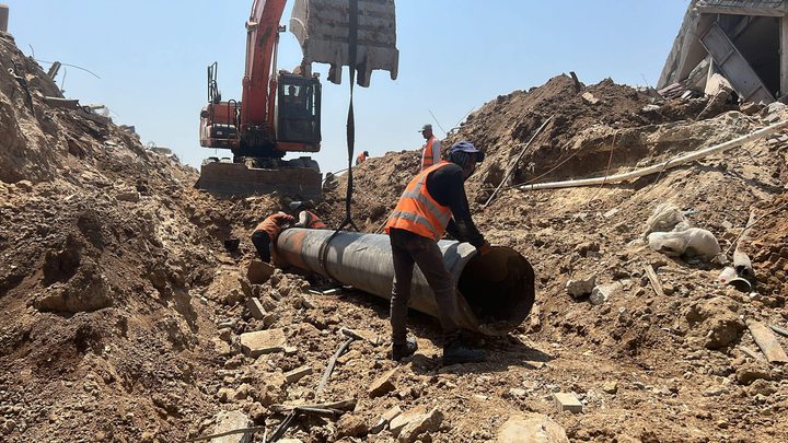 سلطة المياه: عمليات تشغيل مرافق المياه والصرف الصحي في غزة مستمرة