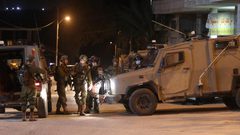 الاحتلال يقتحم المنطقة الشرقية من مدينة نابلس