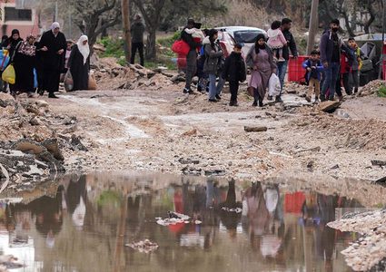 نزوح 3000 عائلة في اليوم الخامس من العدوان الاسرائيلي على مخيم جنين