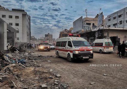 اصابات في انفجار جسم مشبوه من مخلفات الاحتلال شرق خانيونس