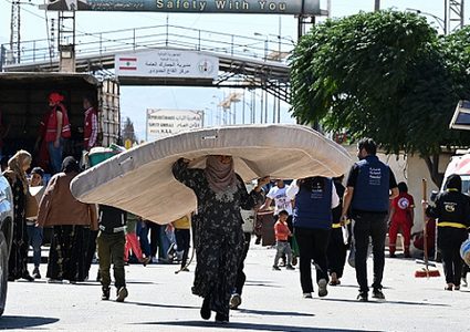 إصابة عدد من النازحين اللبنانيين جراء إطلاق نار عند المدخل الشمالي لبلدة يارون