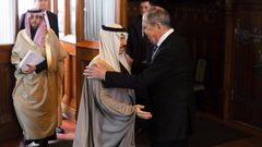 لافروف يبحث مع نظيره السعودي الوضع في سوريا