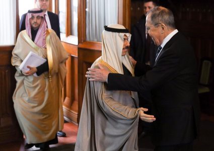 لافروف يبحث مع نظيره السعودي الوضع في سوريا