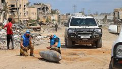 الأمم المتحدة تحذ من مخاطر مخلفات جيش الاحتلال في قطاع غزة