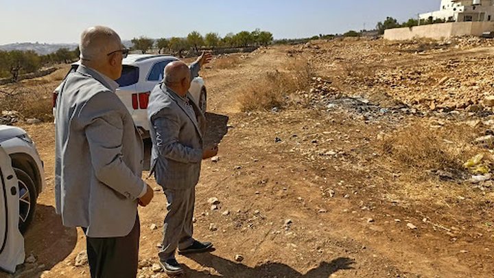 حجاوي يتفقد مدينة جنين ويطلع على جهود الطواقم الميدانية العاملة