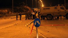 الاحتلال يغلق المدخل الجنوبي لمدينة طوباس بالسواتر الترابية