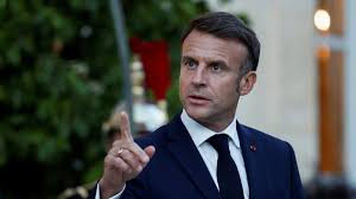 الرئيس الفرنسي: إعادة بناء غزة يجب لا يأتي على حساب عدم احترام الفلسطينيين