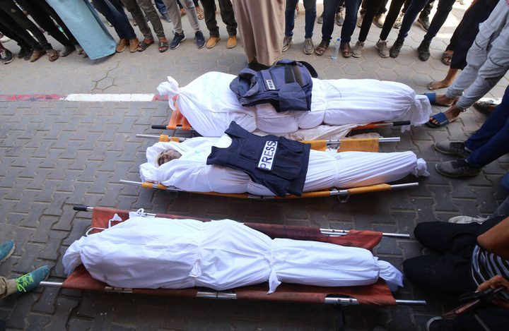 تقرير دولي: استشهاد عدد قياسي من الصحافيين في عام 2024: ثلثهم في غزة