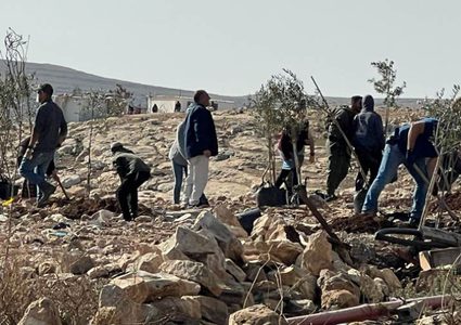 المجلس الوطني يدين اعتداء مستوطنين يتقدمهم بن غفير على أراضي المواطنين شرق بيت ل