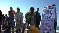 أول وحدة لتحلية المياه بالطاقة الشمسية في شمال غزة