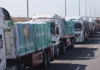 مصر تكشف حجم المساعدات لغزة منذ بدء اتفاق وقف إطلاق النار