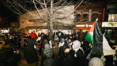 اشتباكات في نيويورك خلال احتجاجات على معرض عقاري يروج لمستوطنات إسرائيلية