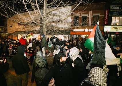 اشتباكات في نيويورك خلال احتجاجات على معرض عقاري يروج لمستوطنات إسرائيلية