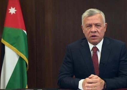 العاهل الأردني يجدد رفضه محاولات تهجير الفلسطينيين في غزة والضفة