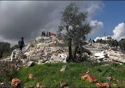 إصابات بالاختناق خلال اقتحام الاحتلال بلدة بيتا وقريتي قريوت وتل في محافظة نابلس