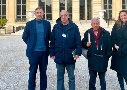 وفد من المبادرة الأوروبية الفلسطينية لمناهضة الأبارتهايد ينظم زيارة إلى فرنسا