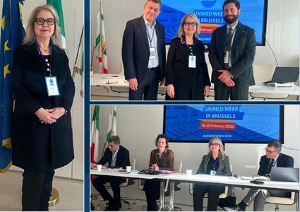 رصاص تلتقي بمسؤولي الاتحاد الأوروبي وتدعو لاستثمار أقوى في قطاع التعليم العالي