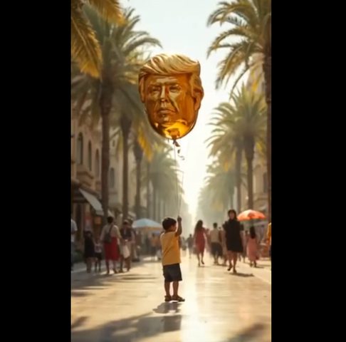 ترامب ينشر فيديو ذكاء اصطناعي عن "غزة ما بعد الحرب"