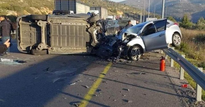 مصرع ثلاثة مواطنين بحادث سير شمال شرق رام الله