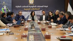 غرفة العمليات الحكومية تدعو إلى مواجهة احتكار التجار في القطاع