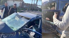 إصابة شاب بعد صدم آلية عسكرية مركبته غرب مدينة طولكرم