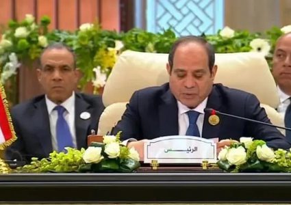 السيس: لجنة إعمار غزة ستدير شؤونه تمهيداً لعودة السلطة الفلسطينية