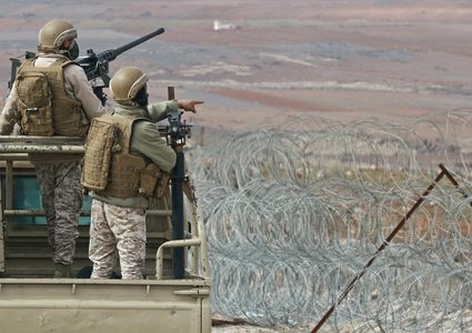 الجيش الأردني يعلن القضاء على مهربي مخدرات على الحدود مع سوريا