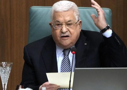 الرئيس: تصريحات أولمرت بأننا أضعنا فرصة عدم التوقيع على خارطة سلام غير صحيحة