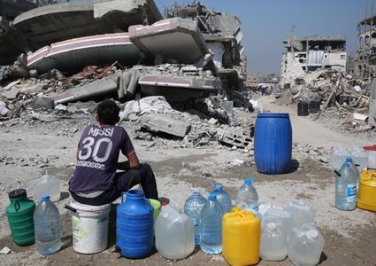 وزير شؤون الشرق الأوسط البريطاني: 10% من أهالي غزة فقط يحصلون على مياه شرب آمنة
