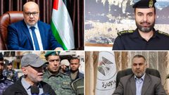 استشهاد عدد من كبار قادة العمل الحكومي بقطاع غزة