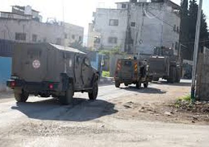 الاحتلال يقتحم مخيم بلاطة وعددا من القرى في محافظة نابلس