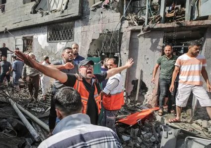 شهيدان في قصف الاحتلال المغراقة في غزة