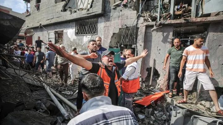 شهيدان في قصف الاحتلال المغراقة في غزة