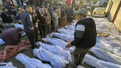 61 شهيدا خلال 24 ساعة في قطاع غزة