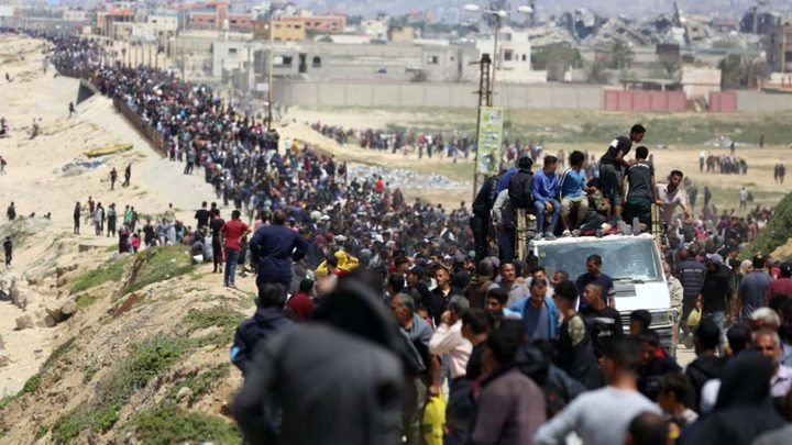 "الأونروا": نزوح 124 ألف شخص في غزة خلال أيام جراء القصف الإسرائيلي