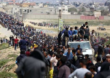 "الأونروا": نزوح 124 ألف شخص في غزة خلال أيام جراء القصف الإسرائيلي