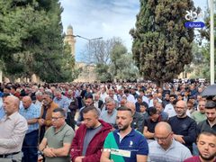 75 الفا يؤدون الجمعة الأخيرة من رمضان في المسجد الأقصى