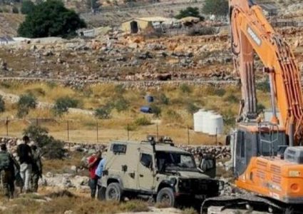 الاحتلال يهدم منشآت سكنية في الأغوار الشمالية