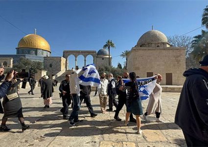 المستوطنون اقتحموا الأقصى 21 مرة وتم منع الأذان 52 مرة بالحرم الإبراهيمي