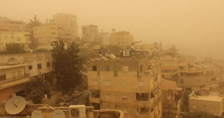 أجواء خماسينية اليوم وانخفاض ملموس نهاية الأسبوع