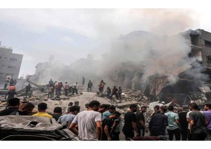 10 شهداء بينهم صحفي بقصف الاحتلال مناطق متفرقة من قطاع غزة